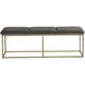 Alley Rustic Bronze / Piccolo Pebble Bench